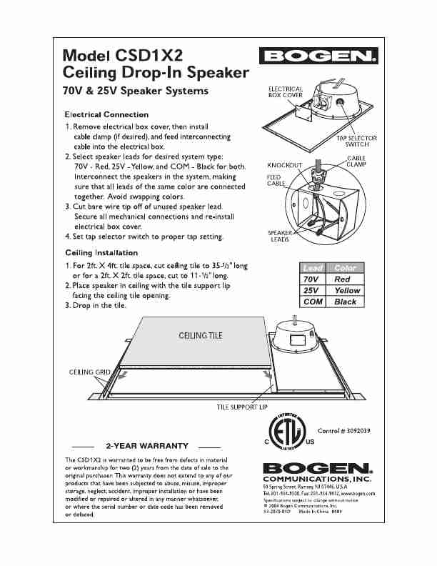 Bogen Speaker CSD1X62-page_pdf